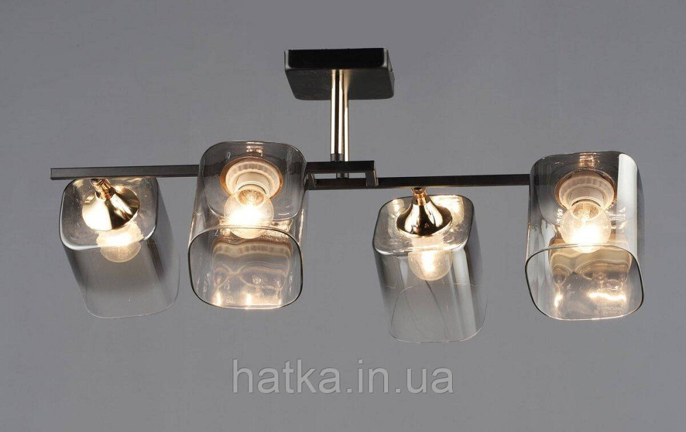 Потолочная Люстра VALESO B N6647/4 Черный + Золото Киев - изображение 1