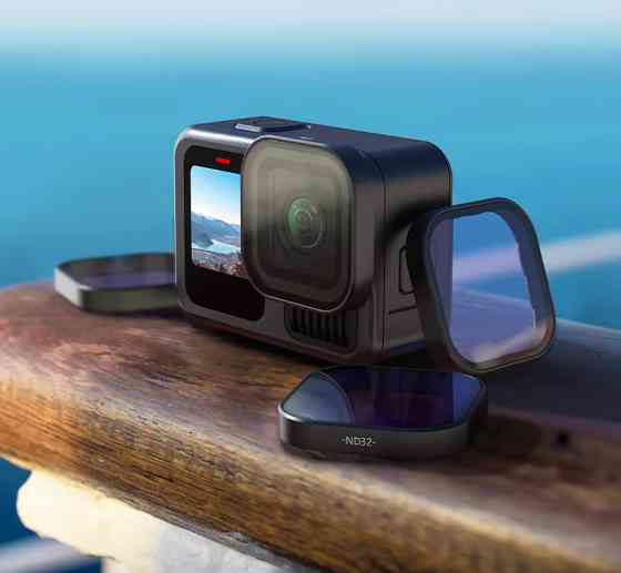 Фільтри GoPro 13 нейтральної щільності ND8-32 набір Telesin S5-FLT-12-TGP Київ