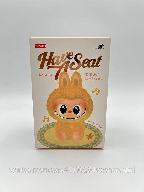 Игрушка-сюрприз POP MART Labubu 17 см Лабуба 2 сезон Черновцы - изображение 1