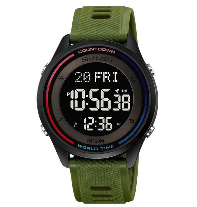 Часы наручные SKMEI 2348AG, ARMY GREEN, 11450 Днепр - изображение 1