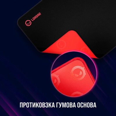 Коврик для мышки Lorgar Main 325 Black/Red (LRG-GMP325) Винница - изображение 2