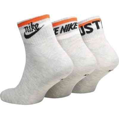 Шкарпетки Nike U NK NSW EVERYDAY ESSENTIAL AN 3PR DX5080-050 46-50 3 пари Сірі (196148786071) Вінниця