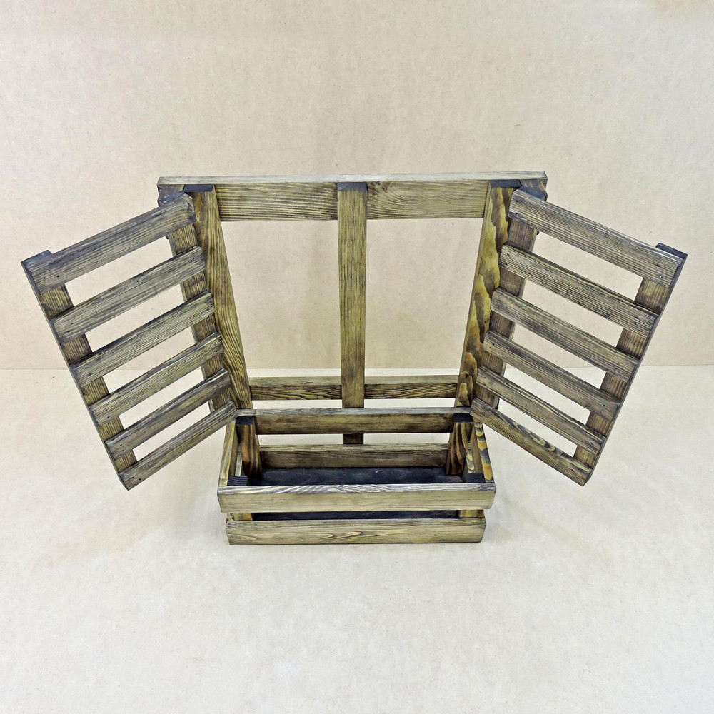 Полиця настінна для квітів "Лімейра" капучино Миколаїв - фото 6