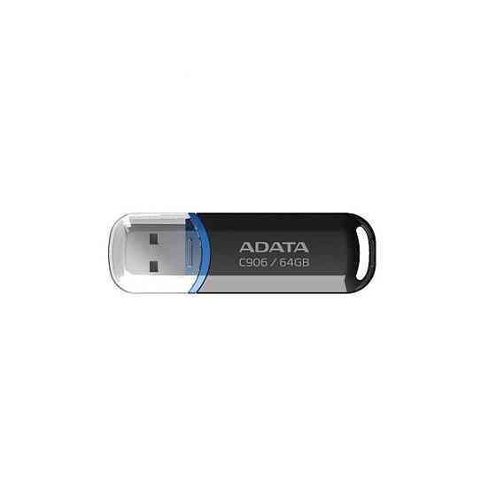 Флешка A-DATA USB накопичувач 2.0 C906 64Gb, колір чорний AC906-64G-RBK Одеса