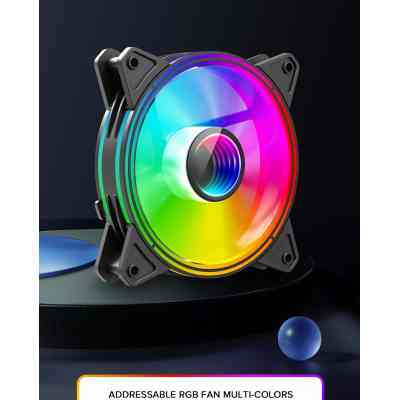 Кулер для корпуса Gamemax FN-12Rainbow-Q-Infinity Винница