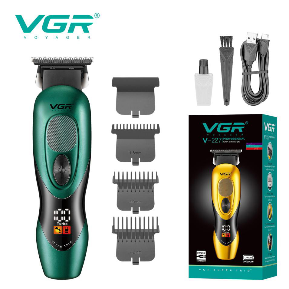 Машинка-тример для стрижки бездротова VGR V-227, Електрична машинка для стрижки потужна DG-64 Львів - фото 1