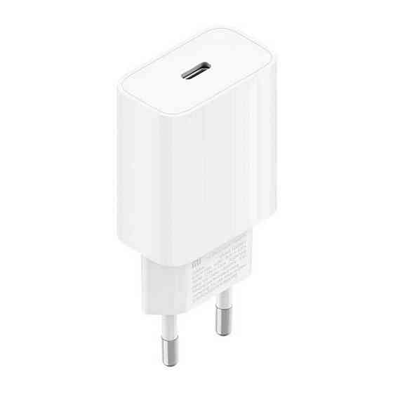Мережевий зарядний пристрій Xiaomi Mi 20W Charger Type-C EU White BHR4927GL Одеса