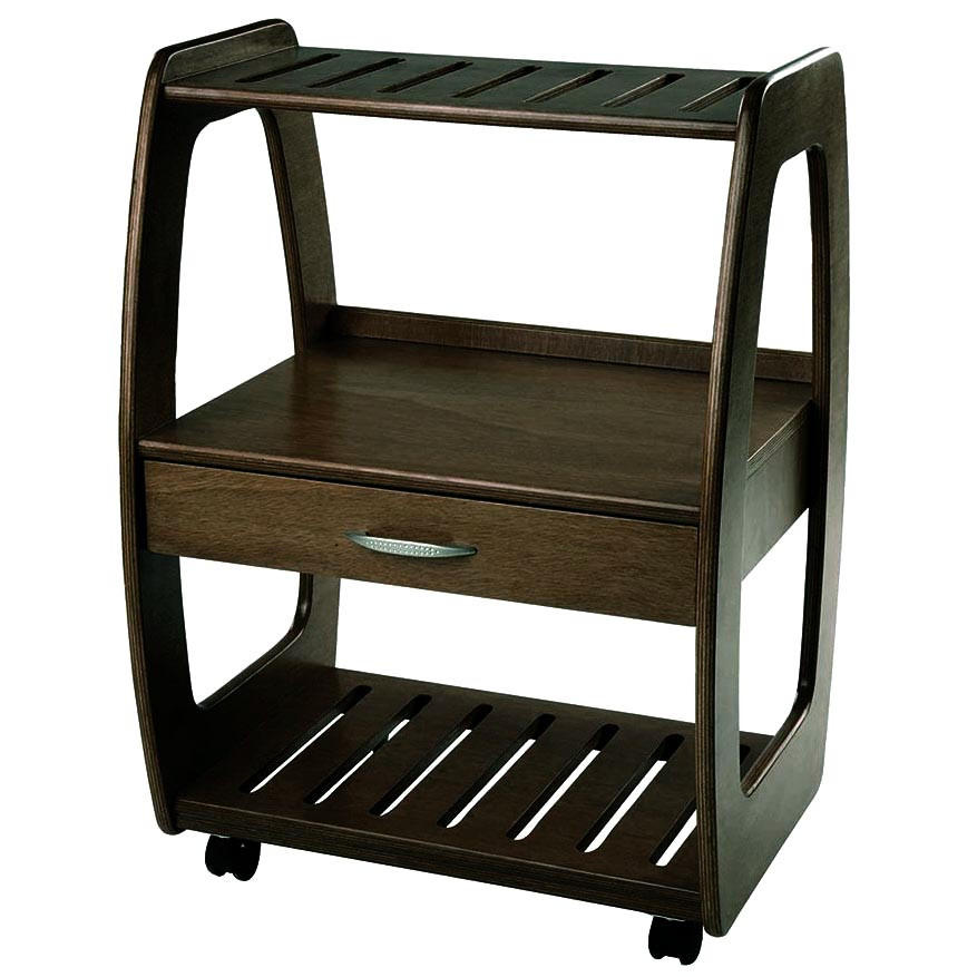 Етажерка для ванної на коліщатах "Тулістер" капучино Миколаїв - фото 1