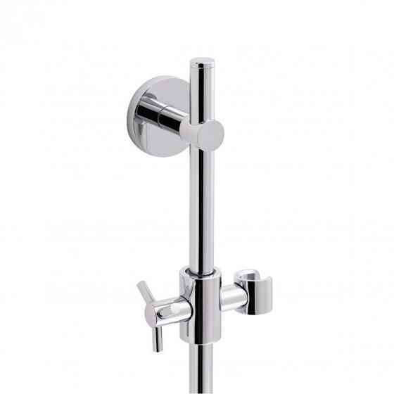 Штанга для душу Qtap 003 з мильницею, хром Київ