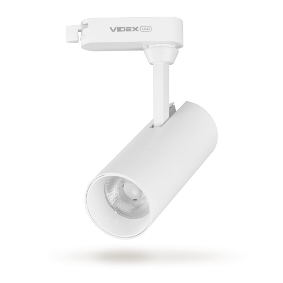 LED Світильник трековий 10W 4100К 220V білий VL-TR04-104W Videx Житомир