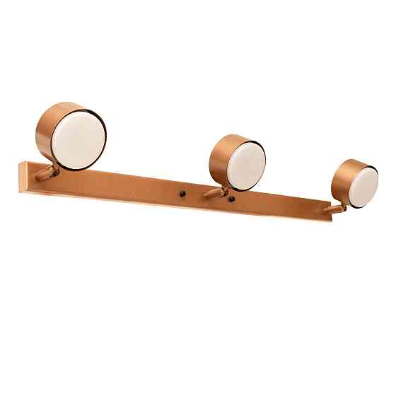 Настінний світильник MSK Electric Copter підсвітка на три плафони GX53 антична мідь NL 80400-3 CP Одеса