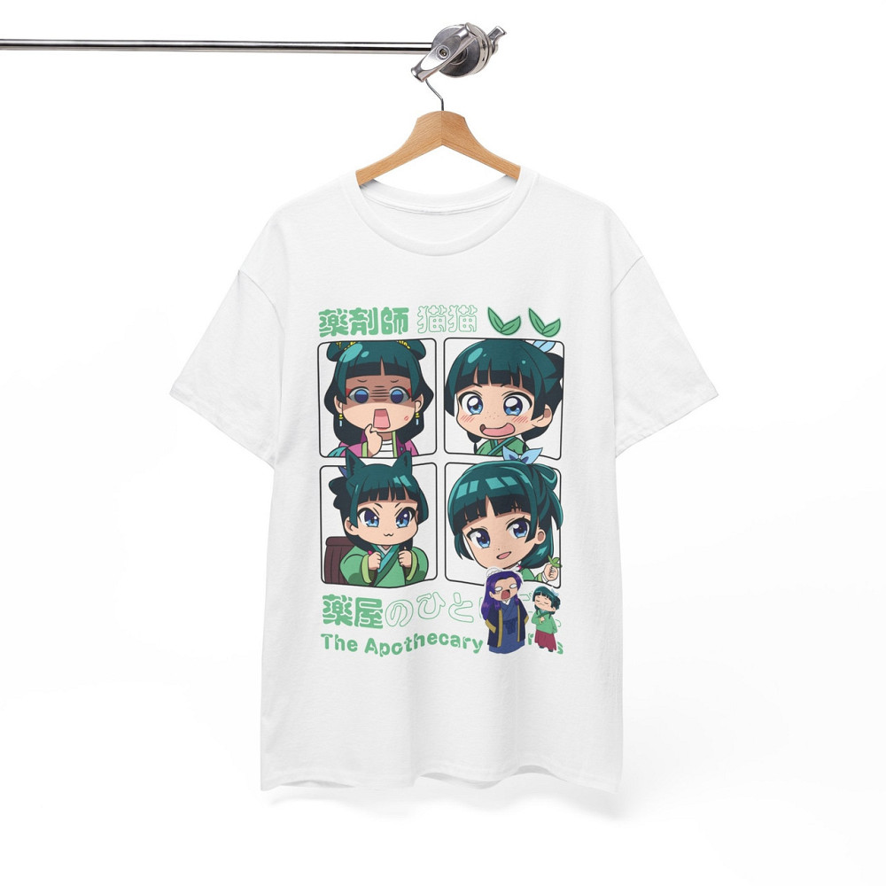 Футболка для хлопчика з аніме принтом Маомао Апотхекарй Діаріес Ессентіал оверсайз (зріст від 165 до 180) Чорний AnimeJ0201m Дніпро - фото 7