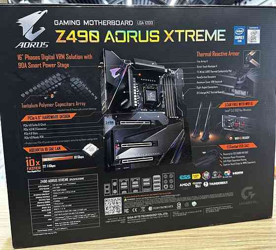 Материнська плата: AORUS Z490 Xtreme LGA 1200+ оперативки Київ