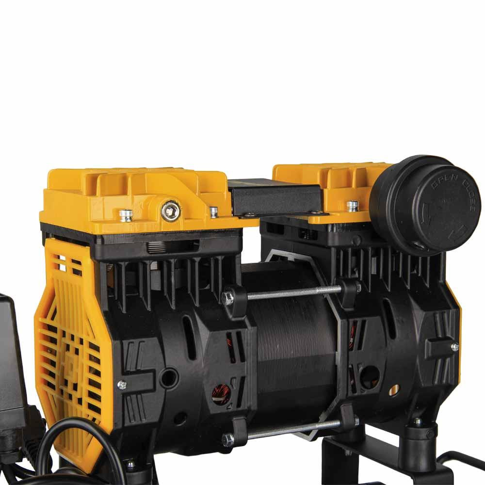 Компрессор двухцилиндровый безмасляный 1.1кВт 1400об/мин 160л/мин 8бар 58дБ 24л SIGMA (7042521) Ровно - изображение 13