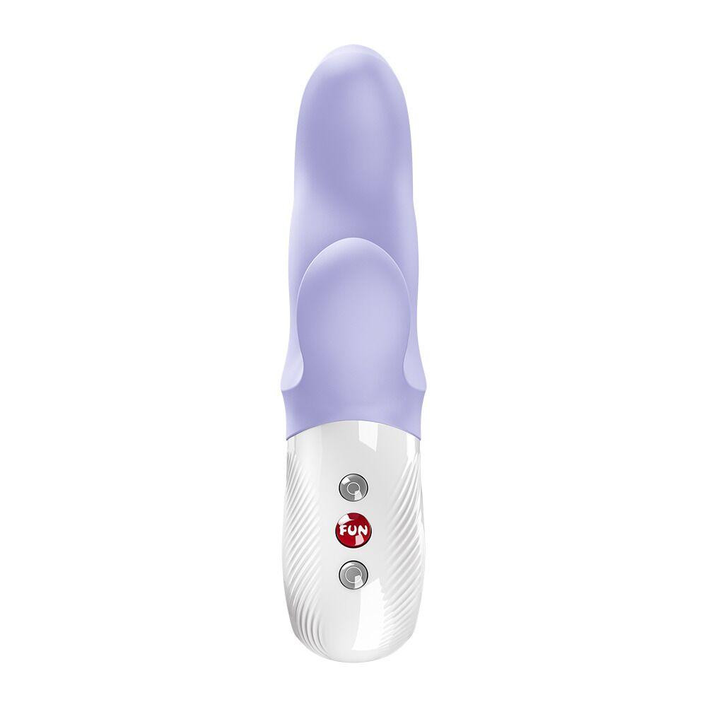 Вібратор-кролик Fun Factory MISS BI Purple, 2 незалежні мотори, діаметр 4,2 см Sex Aura Київ - фото 3