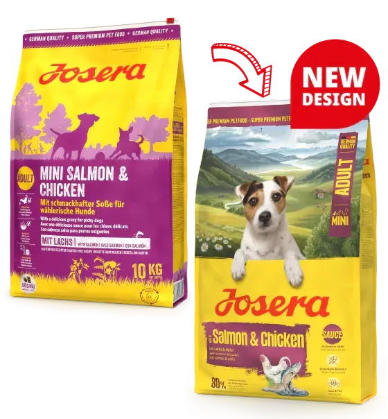 Сухой корм Josera Mini Salmon&Chicken (Йозера Мини) с аппетитным соусом для привередливых собак, 900 г Винница - изображение 3