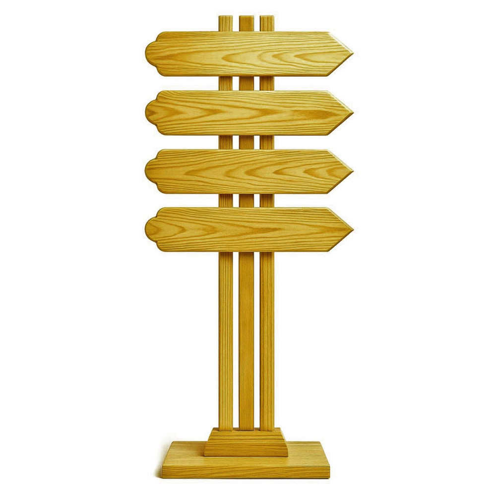 Напольная стрелка-указатель 