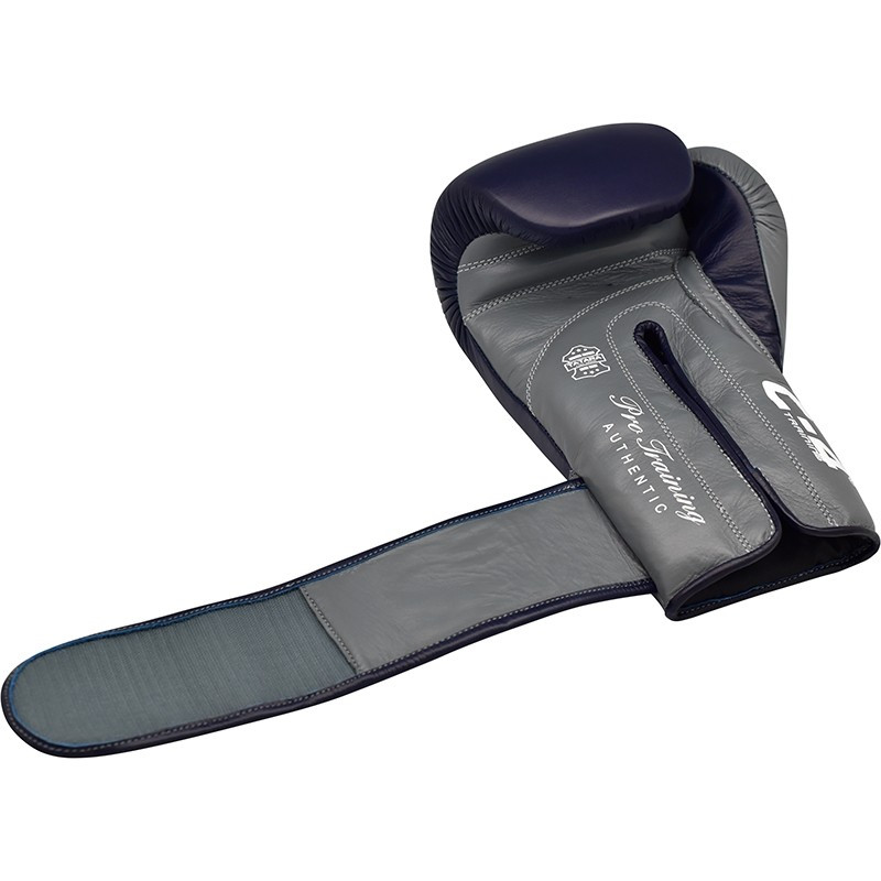 Боксерські рукавиці RDX Leather Pro C4 Blue 10 ун. Кам'янське - фото 5