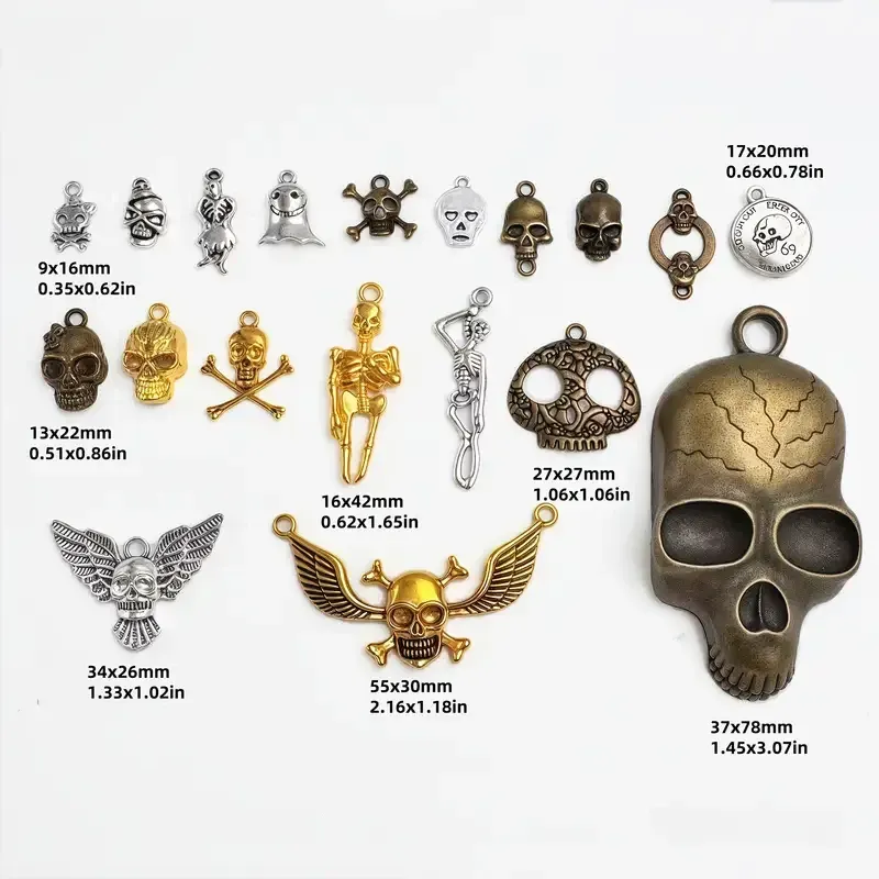 Набор золотых металлических подвесок для творчества Киев - изображение 2