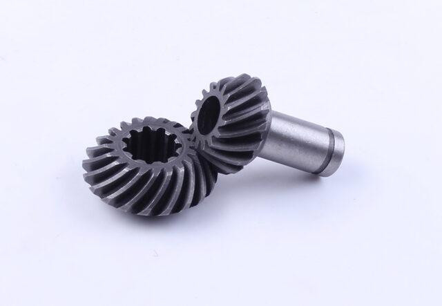 Пара шестеренькова редуктора Z-4 (квадрат), к-т: вал, шестерня для бензокоси Мукачево - фото 1