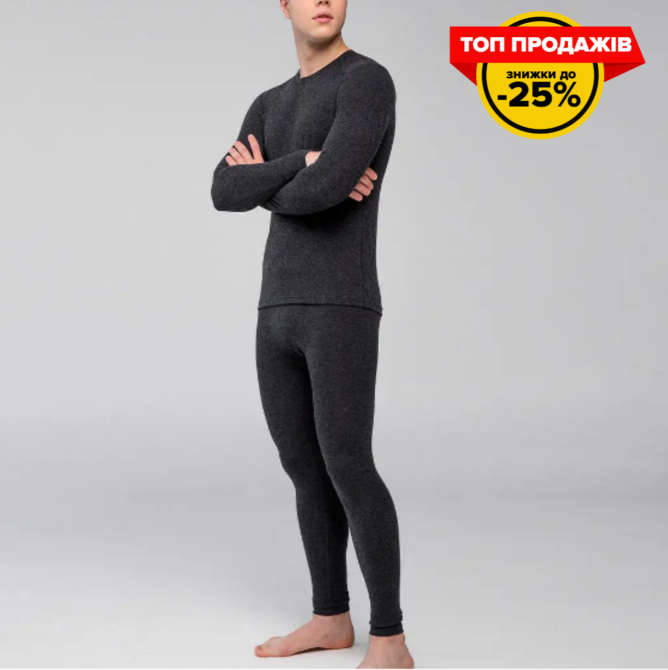 Комплект термобелье мужское Hetta MB12 (размер 3XL, и другие). Мужское термобелье термокальсоны и термокофта Киев - изображение 1