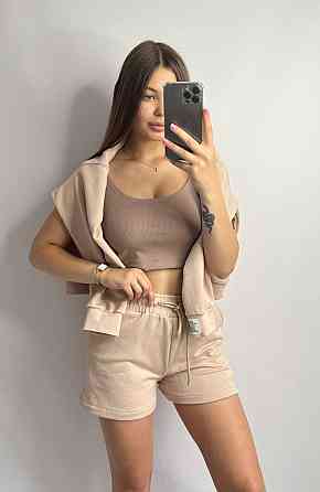 Шорты трикотажные женские Бежевый M/L Харьков