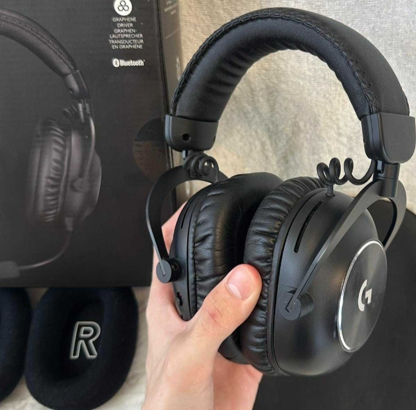 Топовые беспроводные наушники Logitech G Pro X 2 Lightspeed Black Киев - изображение 2