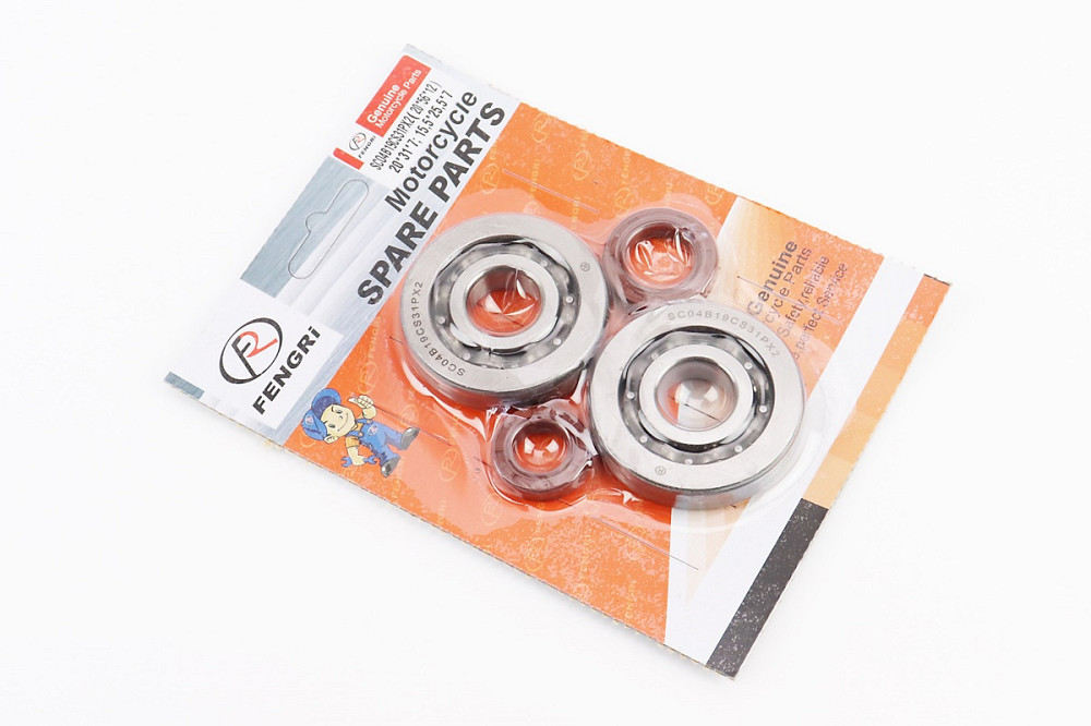 Підшипник коленвала DIO AF34/35 SCO4B19CS31PX2 (20x56x12) 2шт + сальники 20x31x7; 15x25,5x7, від 5шт -15% Киев - изображение 2