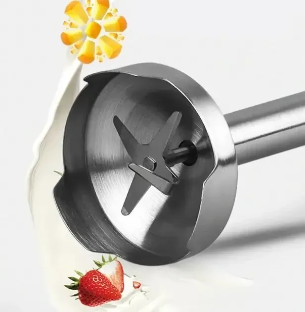 Погружной блендер Domotec/RAF R-780, 1500Вт, для измельчения продуктов, с колкой льда, режим турбо Одесса - изображение 7