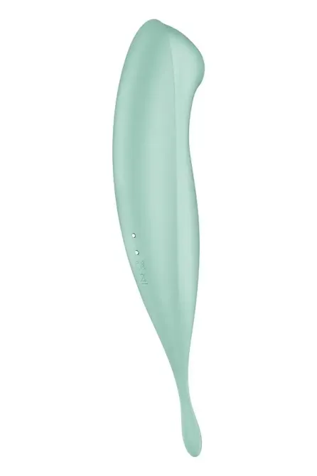 Смарт-вібратор для клітора з вакуумною стимуляцією Satisfyer Twirling Pro+ Mint Львів - фото 6