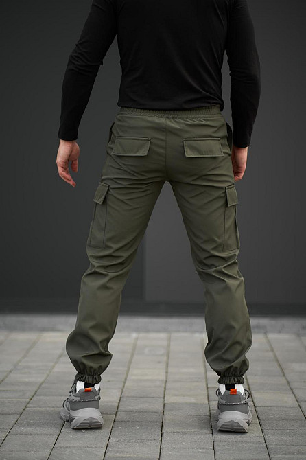 Чоловічий костюм Intruder Softshell куртка спортивна і штани карго весна осінь хакі Одеса - фото 6