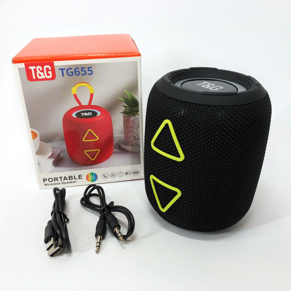 Блютуз акустика з радіо TG655, Блютуз колонка з флешкою Bluetooth колонка функцією радіо CQ-80 Львів - фото 20