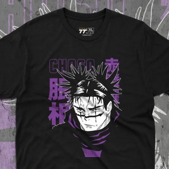 Футболка чоловіча з  принтом Магическая Битва Чосо Розмір 48 Дніпро