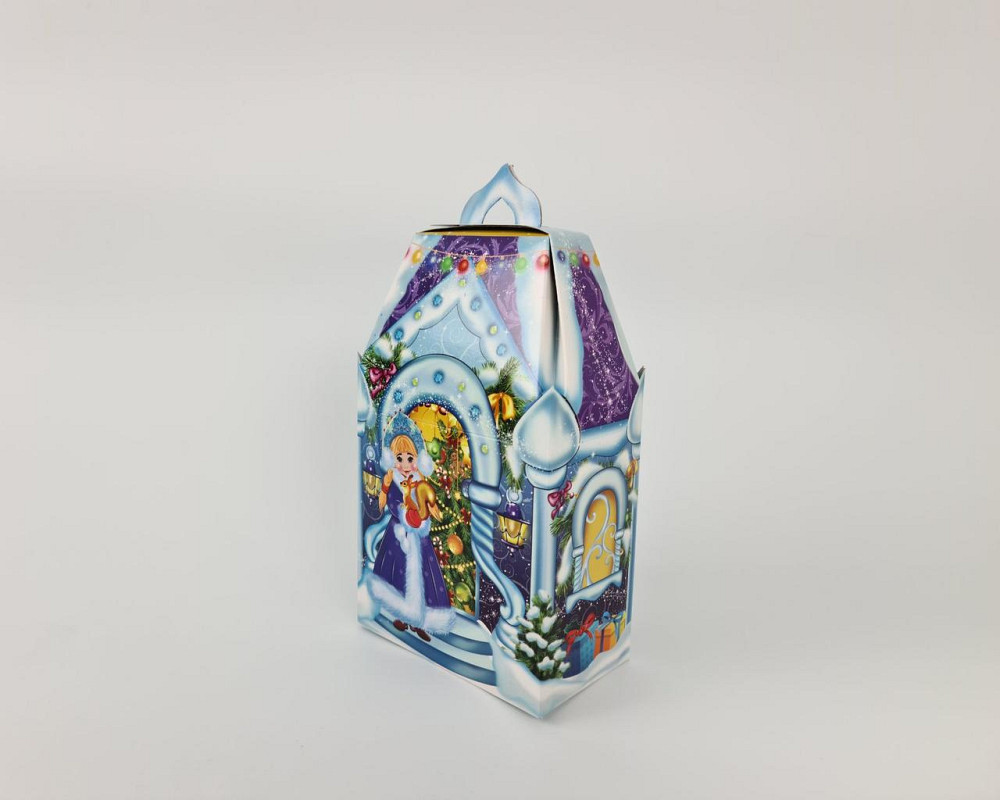 Праздничная упаковка  для новогодних подарков (700грм) №222с 