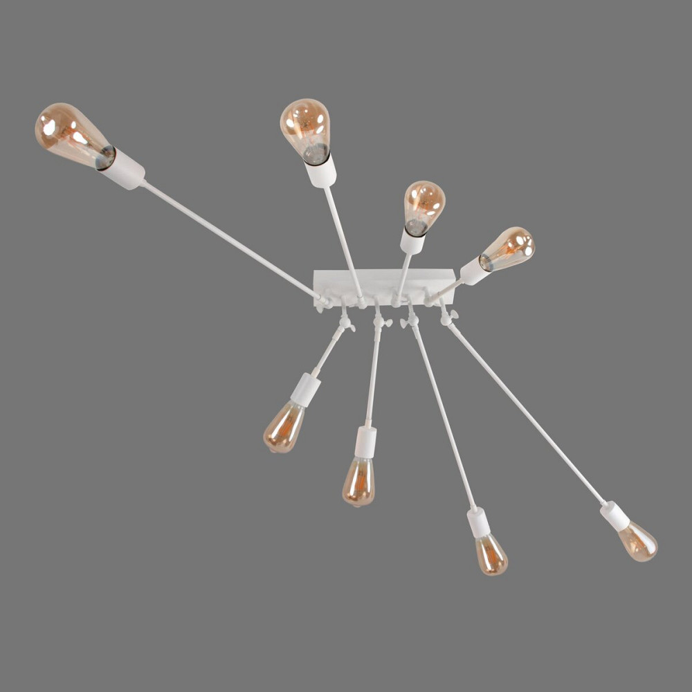 SIRIUS Люстра металева виробництво Sirius PR 1062/8 (білий) Коломия - фото 3