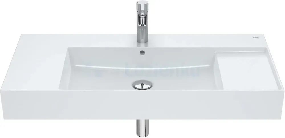 Раковина  Roca Inspira 100X49Cm Square Fineceramic Perłowy (A32752A630) Киев - изображение 1