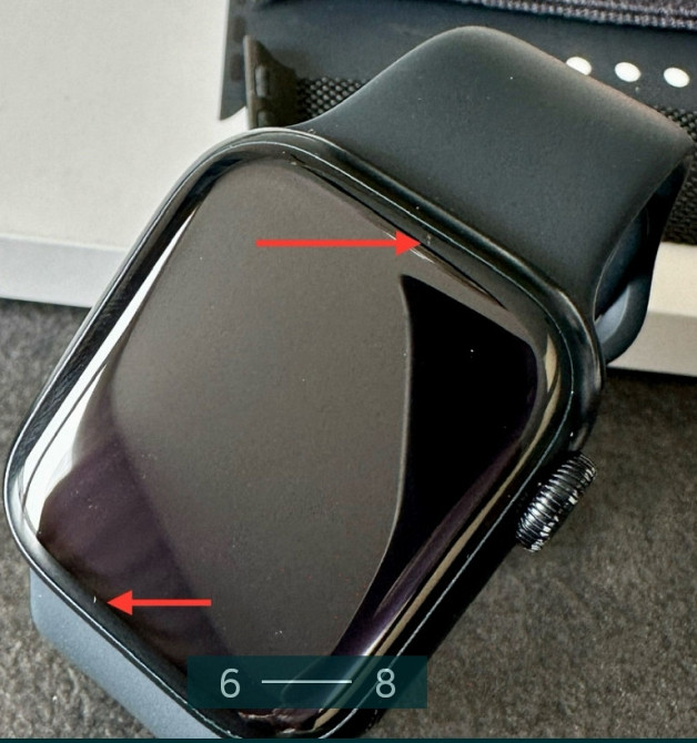 СМАРТ - Часы: Apple Watch Series 7 GPS 41mm. Midnight Aluminium Case. Київ - фото 6