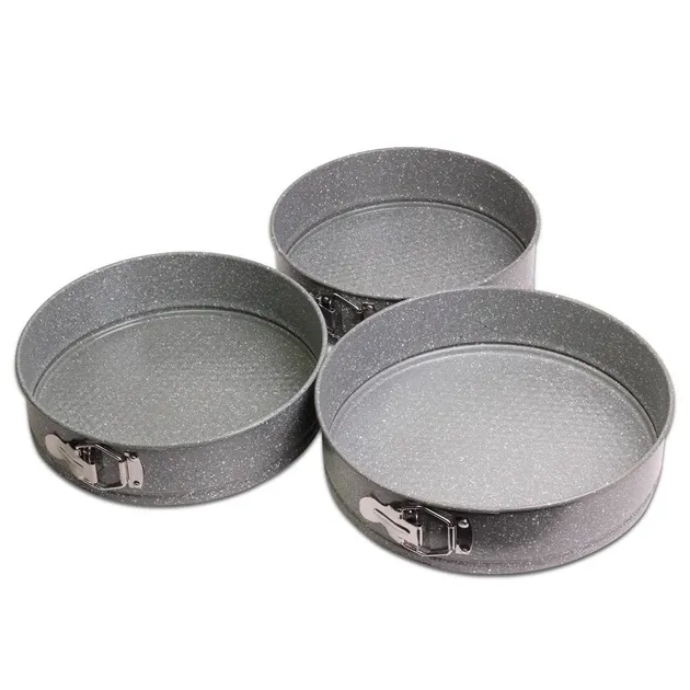 Форма для кекса разъемная с мраморным антипригарным покрытием из углеродистой стали, размеры 24–28 см Одесса - изображение 2