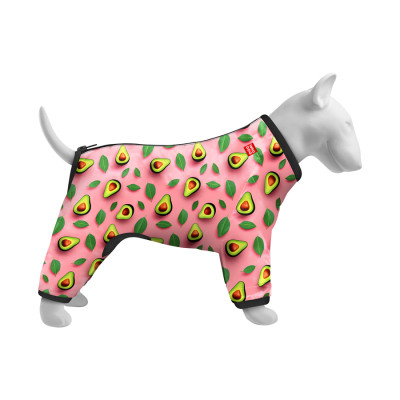 Ветровка для животных WAUDOG Clothes Авокадо на розовом S 40 (391-4051) Винница - изображение 3