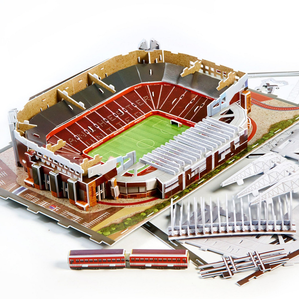 Стадион Манчестер Юнайтед . Огромные 3D пазлы 