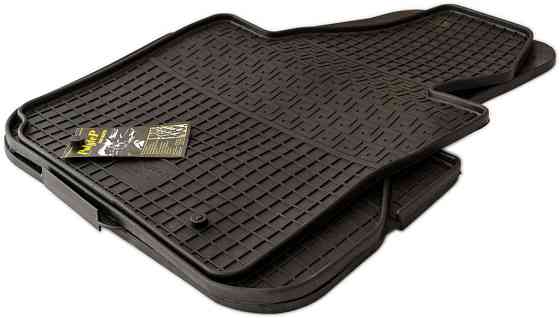 Килимки салону гумові VW CADDY(3) 04-,(BIG BOARD)ПЕРЕД, к-т(2шт) Київ