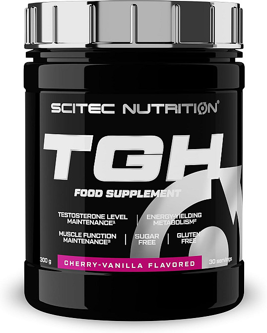 Тестостеровий бустер Scitec Nutrition T/GH 300 g (Cherry-vanilla) Луцьк - фото 1