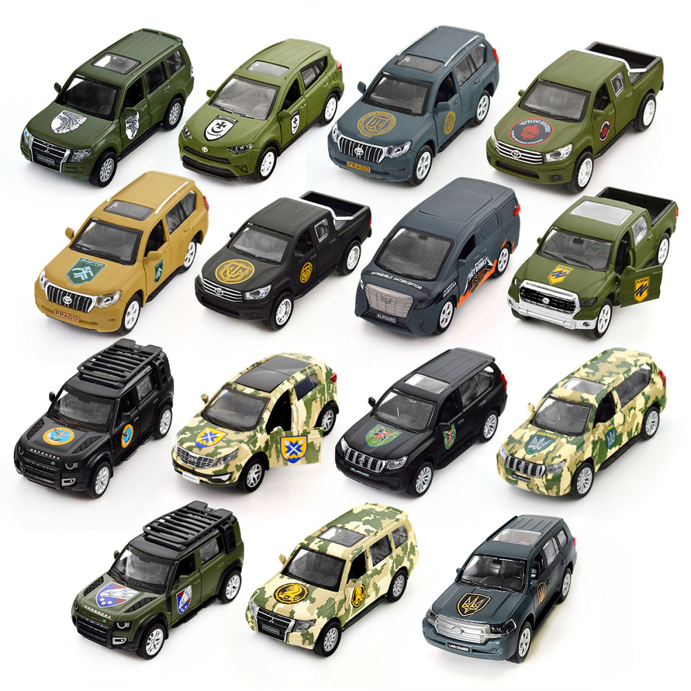 Автомодель серії Шеврони Героїв - Toyota Land Сruiser - Рубіж Дніпро - фото 4