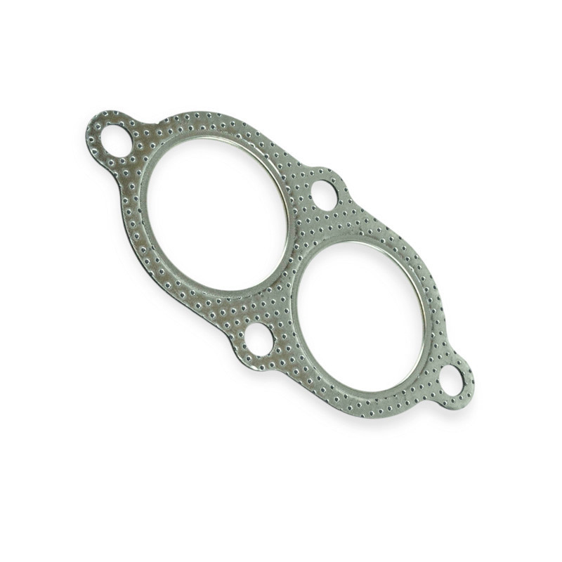 Прокладка приймальної труби (штанів) ГАЗ 3110, 3302, 2705, 2217 (406) (метал перфорований) БЦМ Мукачево - фото 1