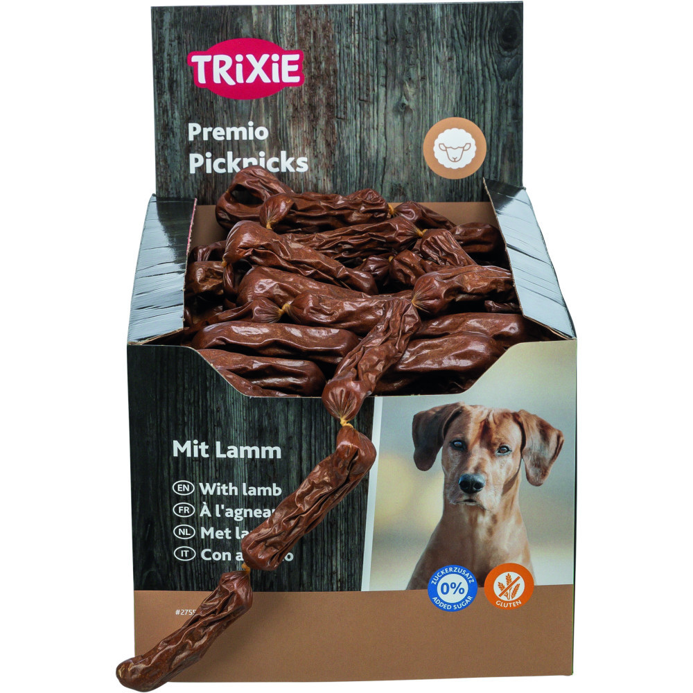 Ласощі Trixie Premio Picknicks для собак Сосиски з ягням 8 см 8 г 200 шт Вінниця - фото 2