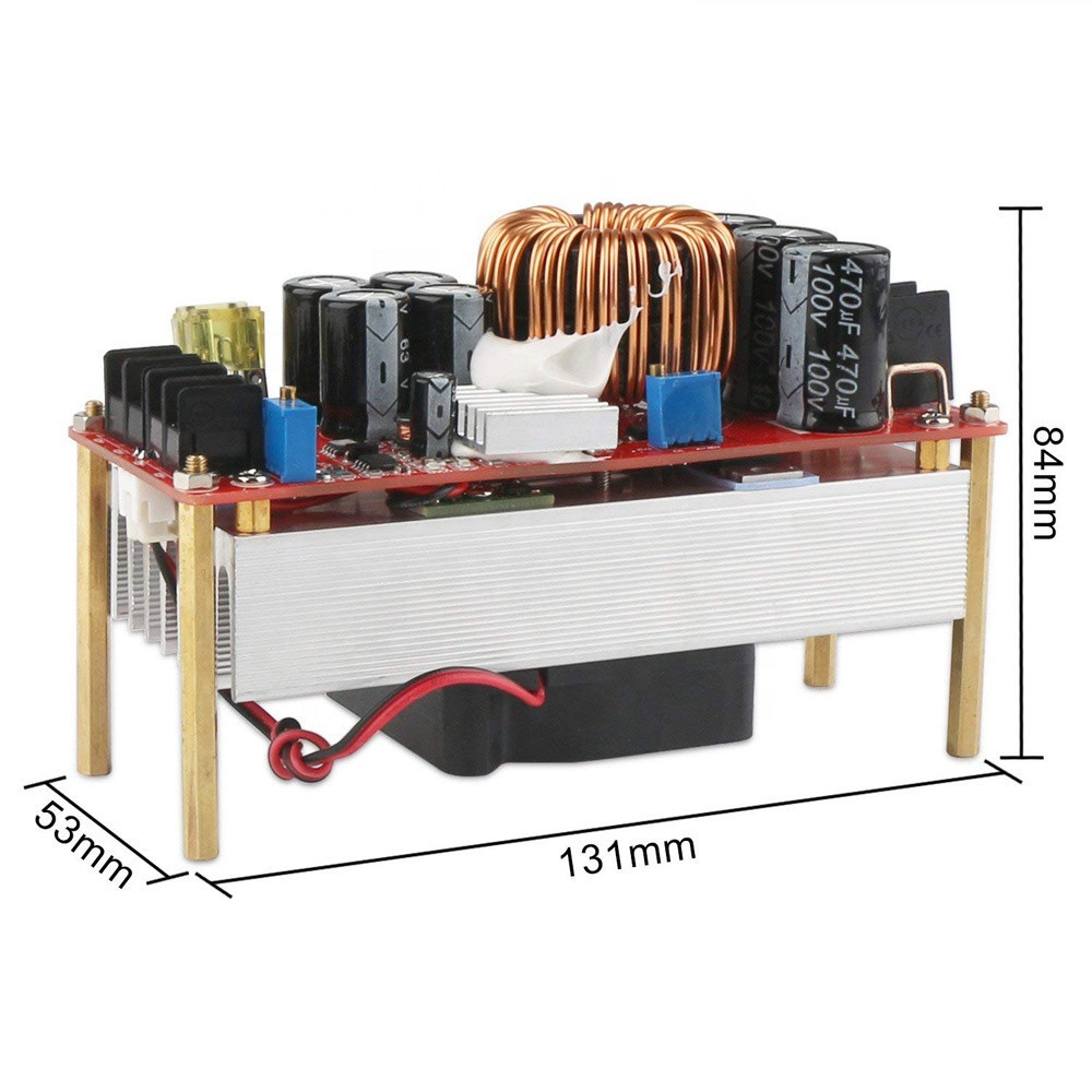 Преобразователь напряжения XL7005A 10-60В на 13-97В 1800Вт Киев - изображение 6