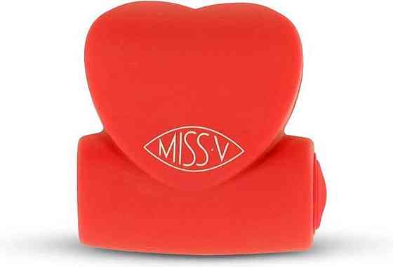 Miss V Sweetheart Finger Vibrator - водонепроницаемый стимулятор клитора - красный Днепр