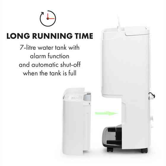 Осушувач DryFy Connect 40 WiFi компресійний 40 л/д 35-45 м2 білий 40 л/24 год (Німеччина, читати опис) Рівне