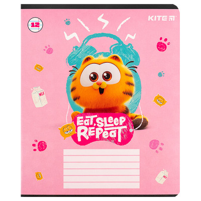 Зошит Kite Garfield, 12 аркушів, лінія (GF24-234) Вінниця - фото 9