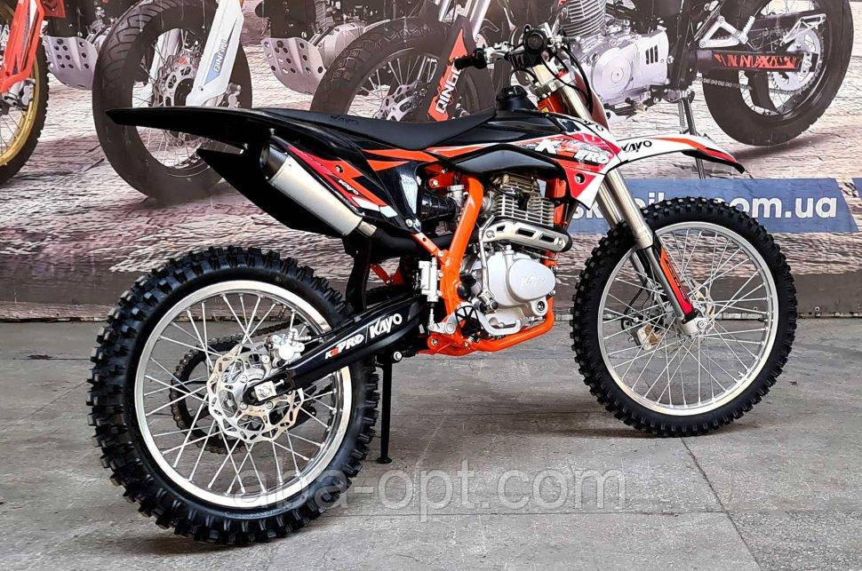 Кросовий Мотоцикл эндуро KAYO K2 PRO на шинах 21'' та 18'' Об'єм 249м3 купити в інтернет-магазині Одеса - фото 2